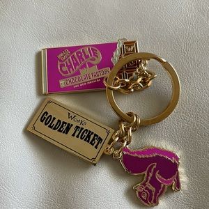 Charlie & the Chocolate Factory Broadway keychain
